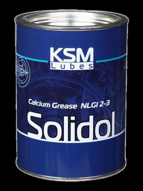 Смазка пластичная Солидол Жировой 0,8 кг KSM