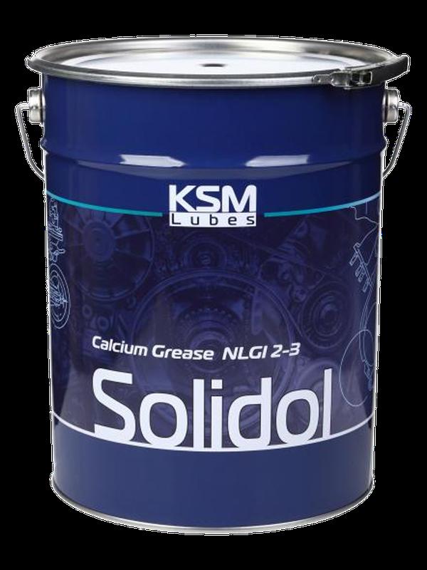 Смазка пластичная Солидол Жировой 17 кг KSM