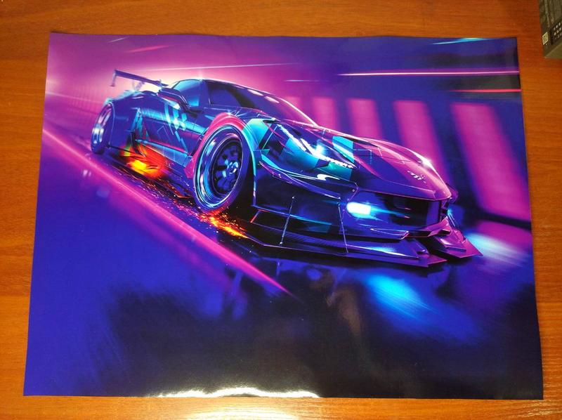 Наклейка на ноутбук 18 дюймів. NFS Heat: цена 150 грн - купить ...