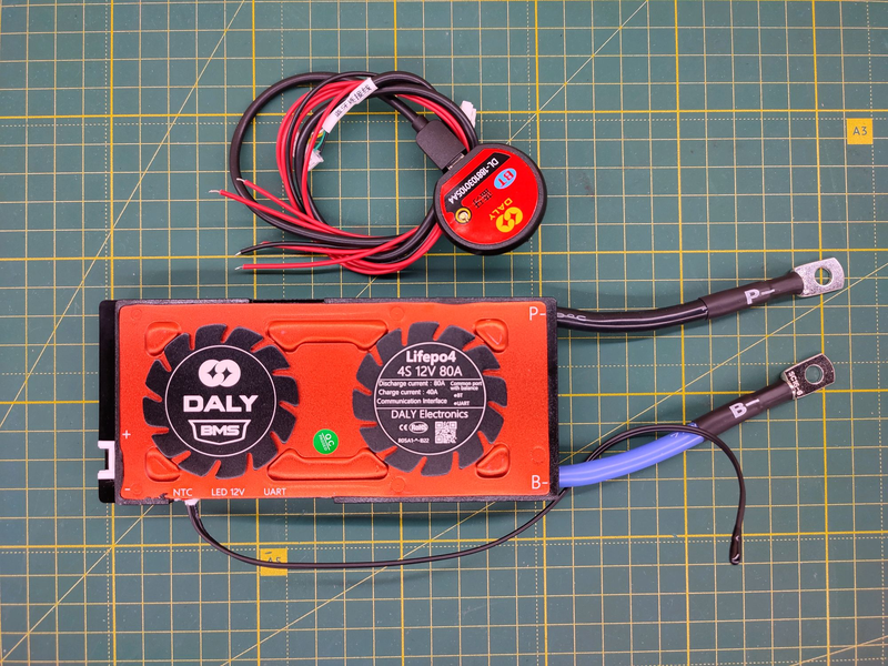Контроллер Smart BMS Daly 4S LiFePO4 80A с Bluetooth