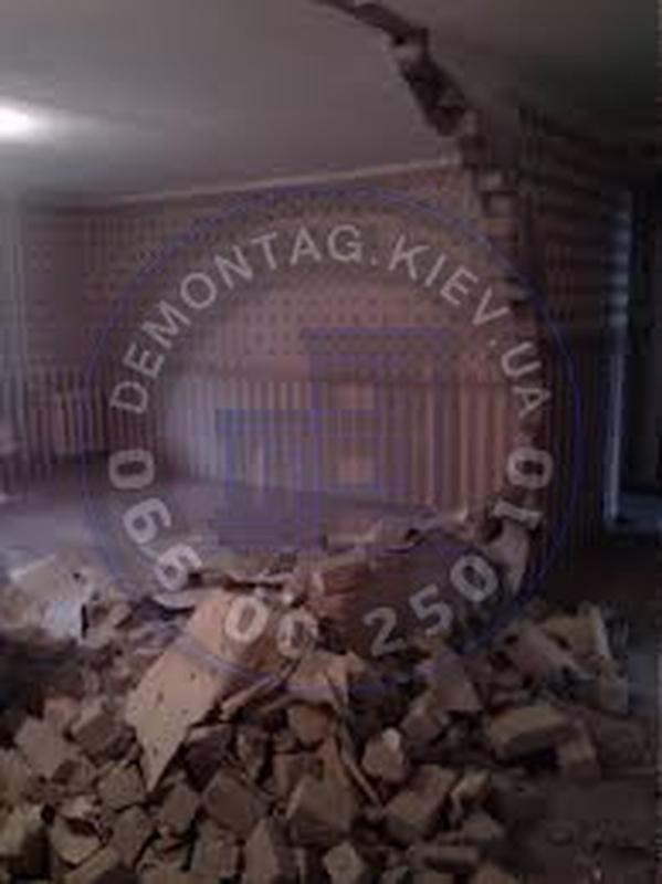 демонтаж підлоги полу стяжки Київ