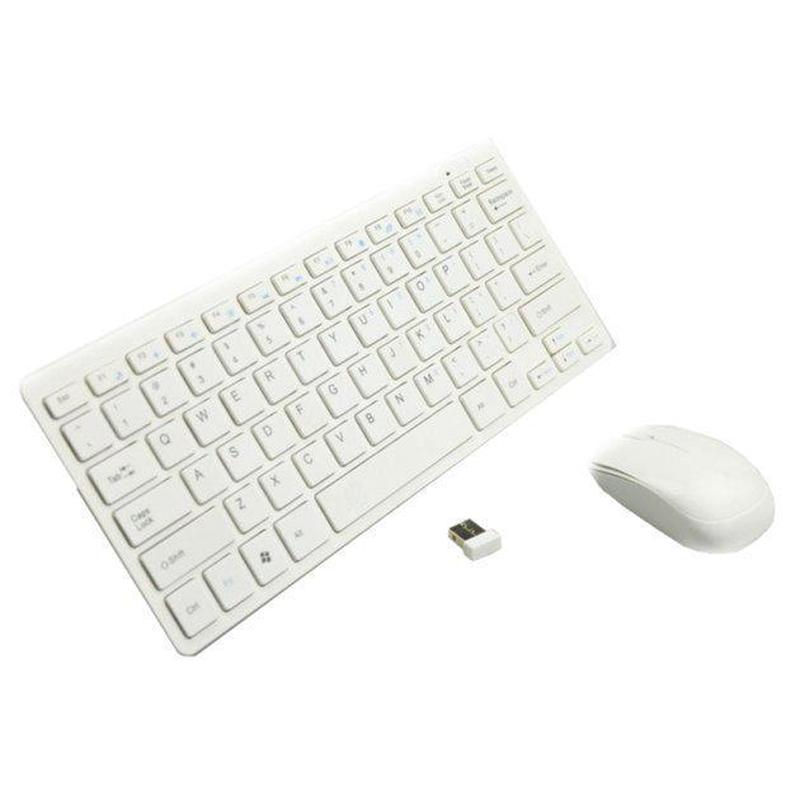 Клавиатура беспроводная адаптерная mini + мышка беспроводная U...