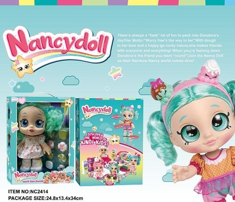 Игровой набор nancy dolls nc2414 (24шт|2) кукла peppa-mint kid...