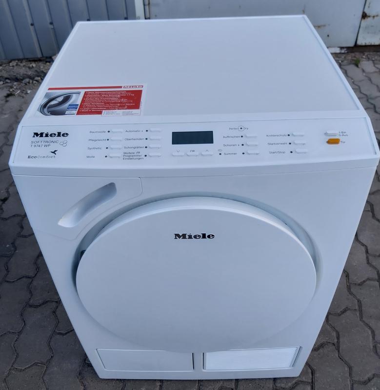 Сушильная машина miele tef775wp