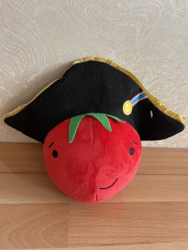 Мягкая игрушка помидор пират томат пират