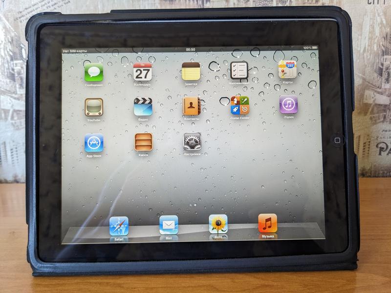 Планшет Apple iPad A1337 32GB Wi-Fi+3G + кабель зарядки + чехол ...