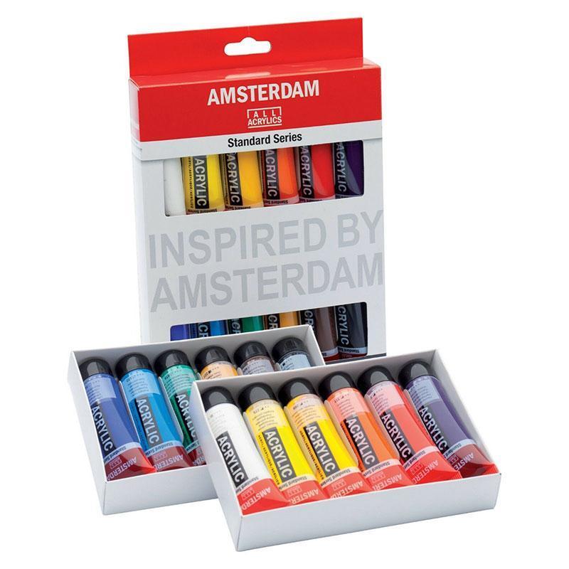 Набор акриловых красок AMSTERDAM STANDARD 12х20мл