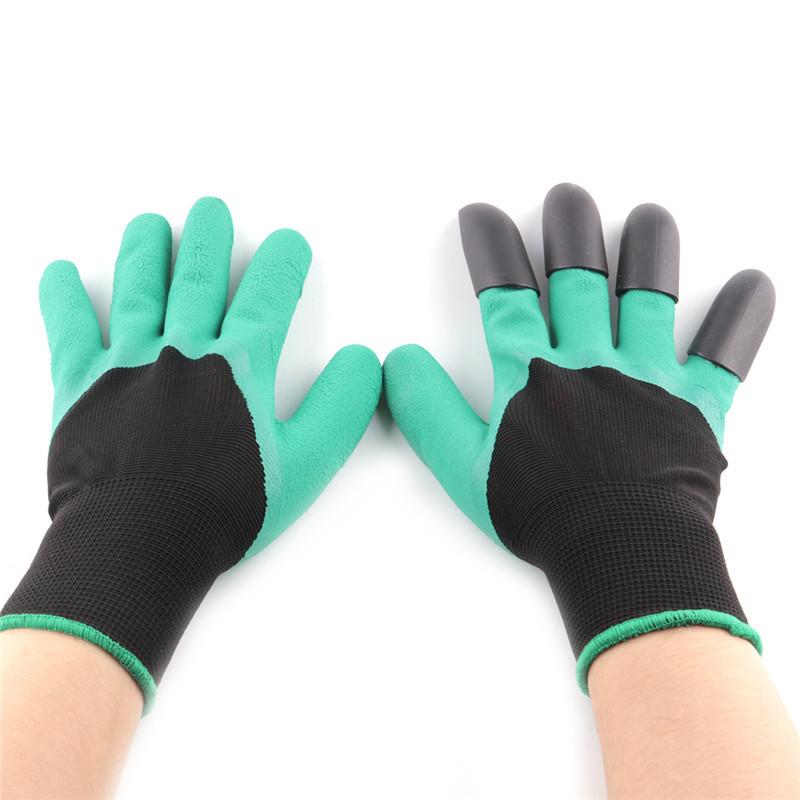 Садовые перчатки Garden Genie Gloves AY27288 Зеленый (hub_np2_...