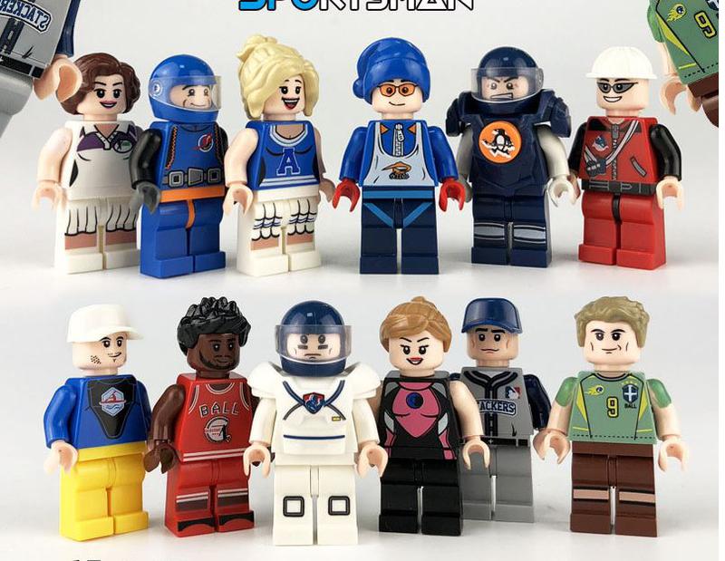 Фигурки, человечки, спортсмены лего, lego аналог - 280 ₴, купить на IZI ...
