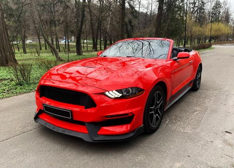265 Ford Mustang GT красный кабриолет прокат аренда