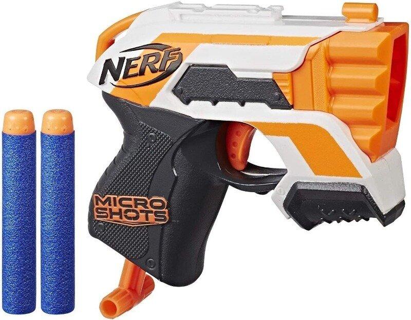 Nerf Нерф бластер Пистолет E1626 MicroShots N-Strike Elite Rough - 650 ...