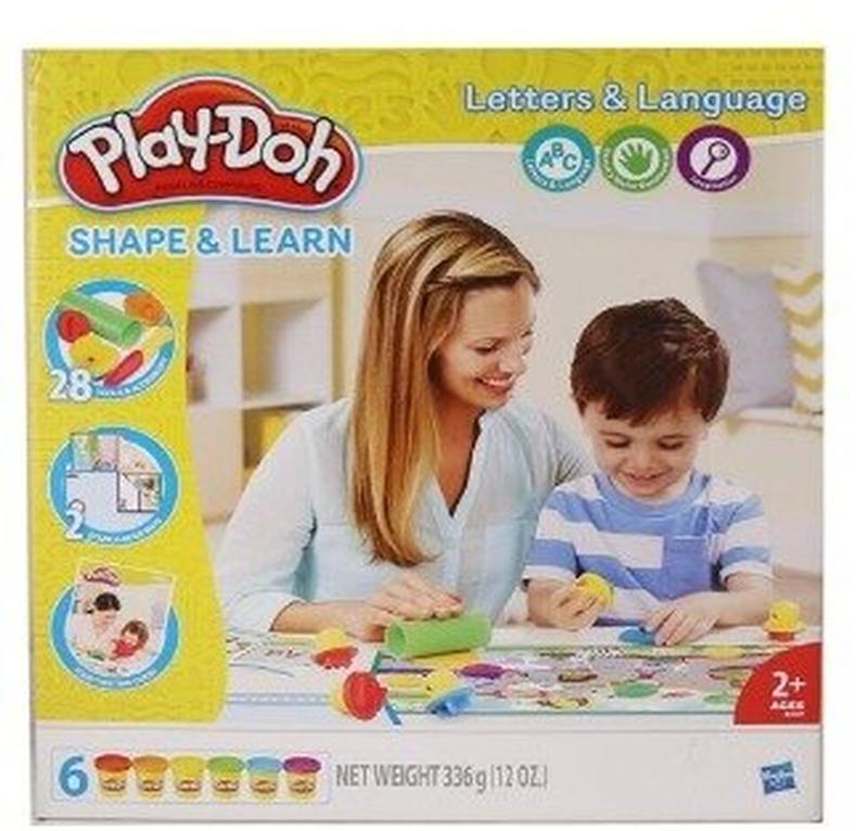 Play-Doh изучаем буквы и языки B3407 Shape and Learn Letters