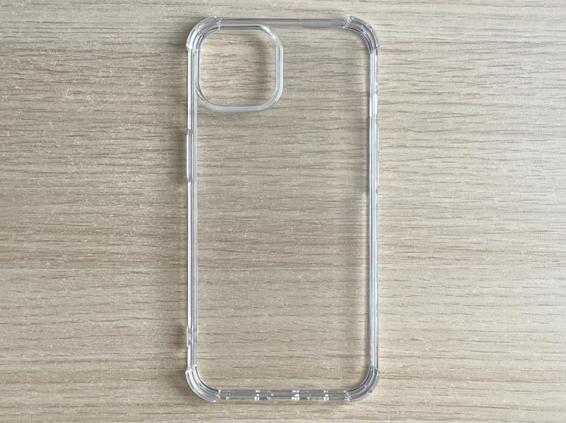 Чехол для Apple iPhone 14 с бортиками прозрачный силиконовый A...