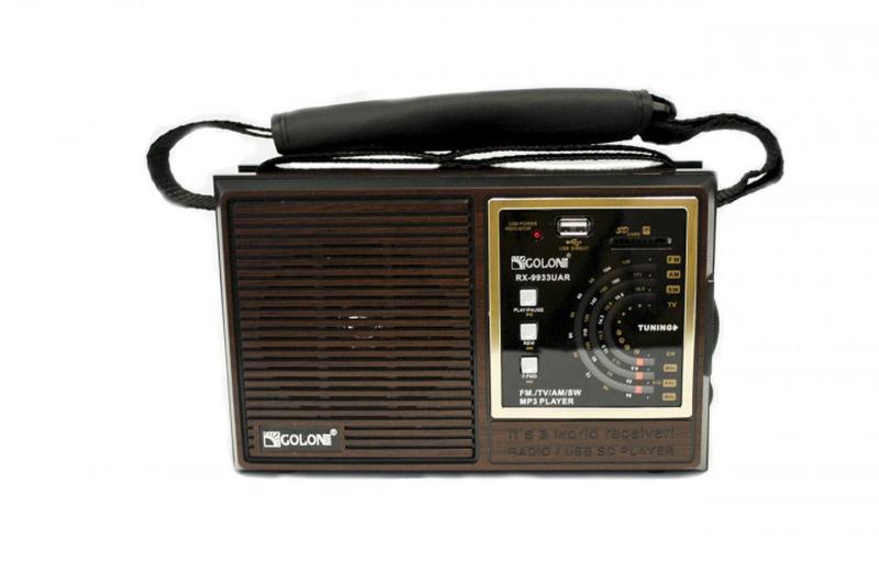 Радиоприемник Golon RX-9933 UAR, GP1, портативная, муз портати...