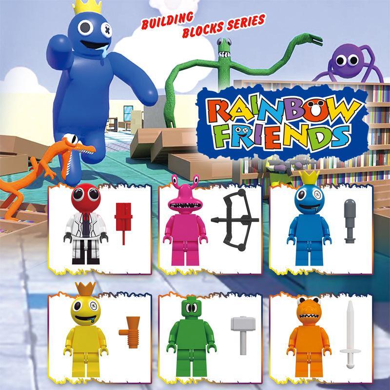 Набор фигурок Lego Rainbow Friends из roblox Лего Радужные Друзья: цена