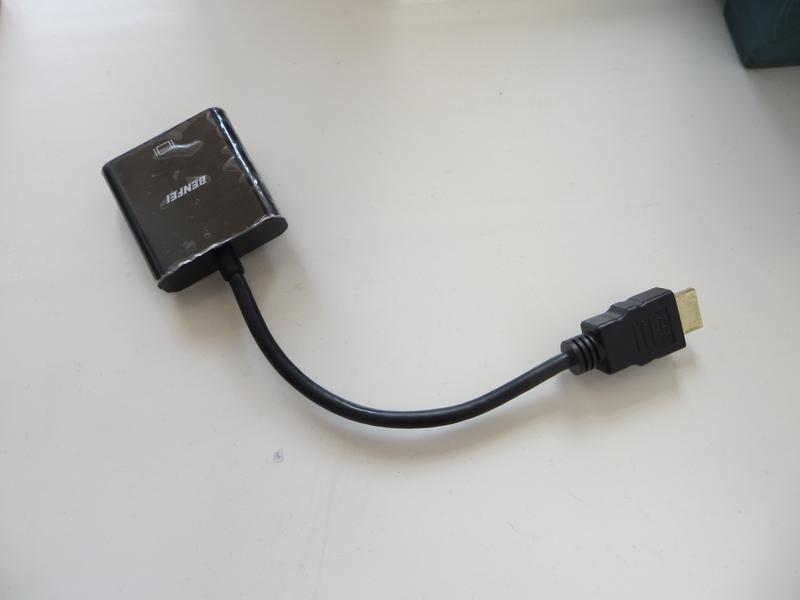 Адаптер Benfei HDMI A Plug - VGA 0.2 м Black