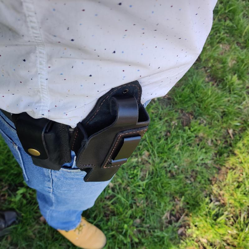 Шкіряна кобура для Glock, кобура на Glock 17, кобура для пістолет: цена ...