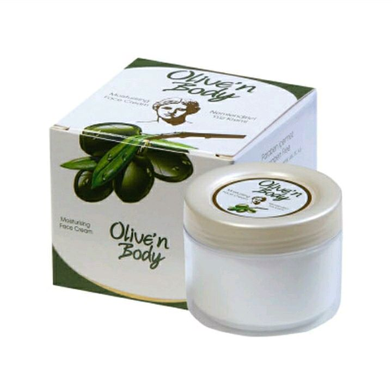 Зволожуючий крем для обличчя з екстрактом оливи Olive'n Body, 100