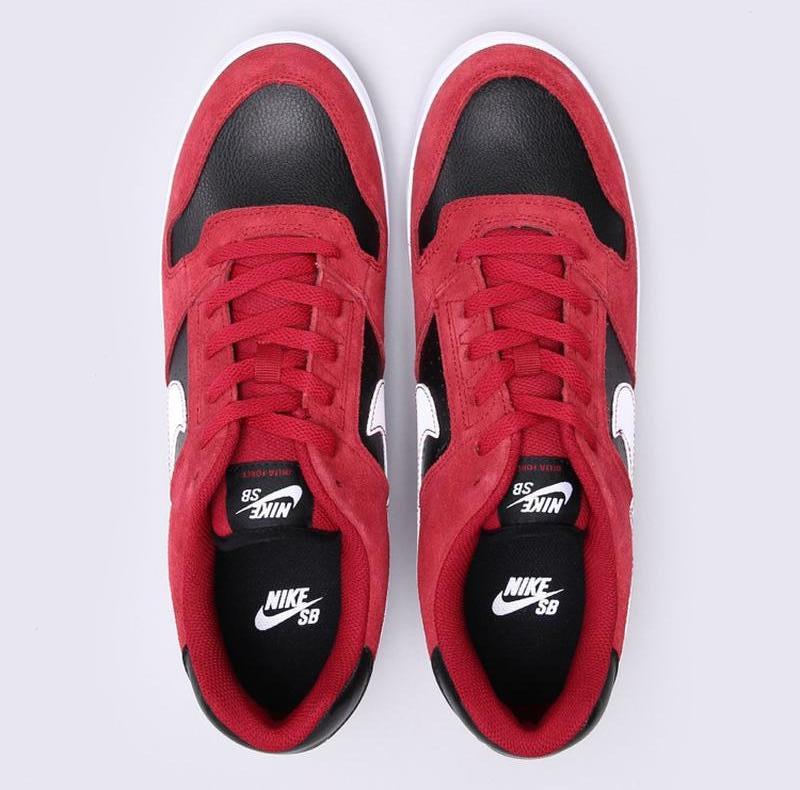 nike sb delta force red and black