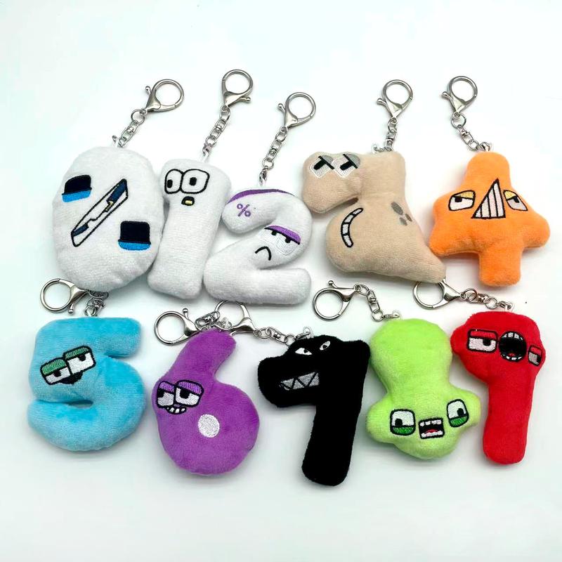 Коллекционный брелок - Алфавит Лор Цифры (Alphabet Lore Number...: цена ...