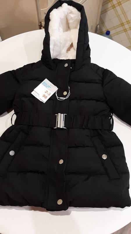 Детская зимняя куртка р.98