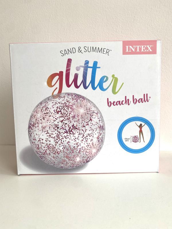 Intex glitter best sale beach ball