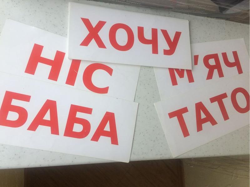 Картки Домана 20шт карточки карти розвиваючі швидкочитання: ціна 9 грн ...