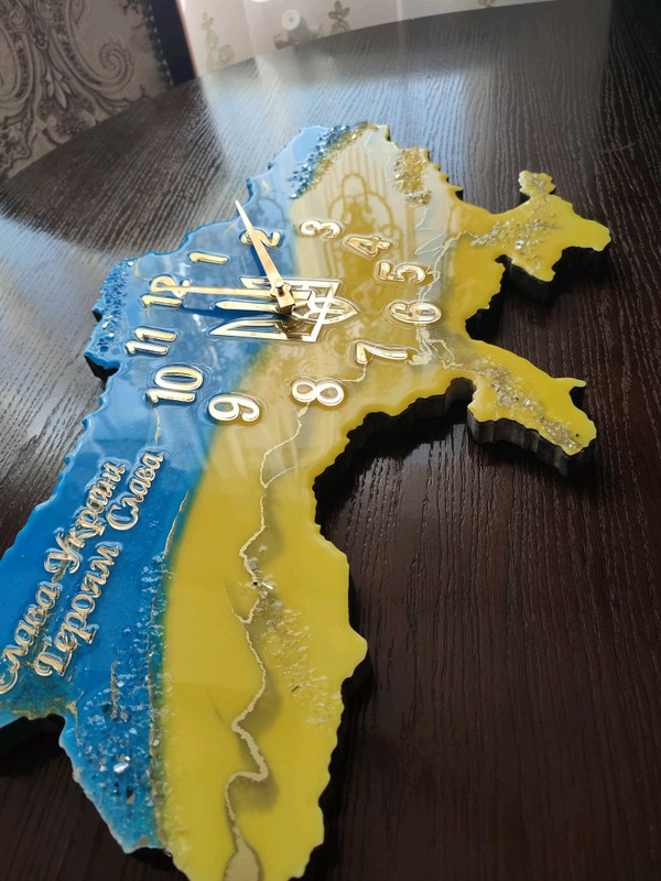 Годинник мапа України
