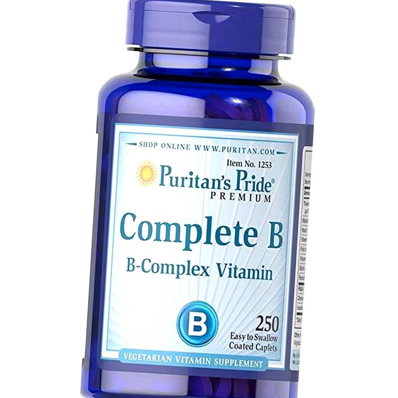 Комплекс витаминов группы Б Puritan's Pride Complete B 250 таб - 667 ...