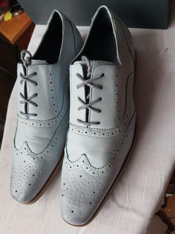 Демисезонные итальянские мужские туфли emilio luca.