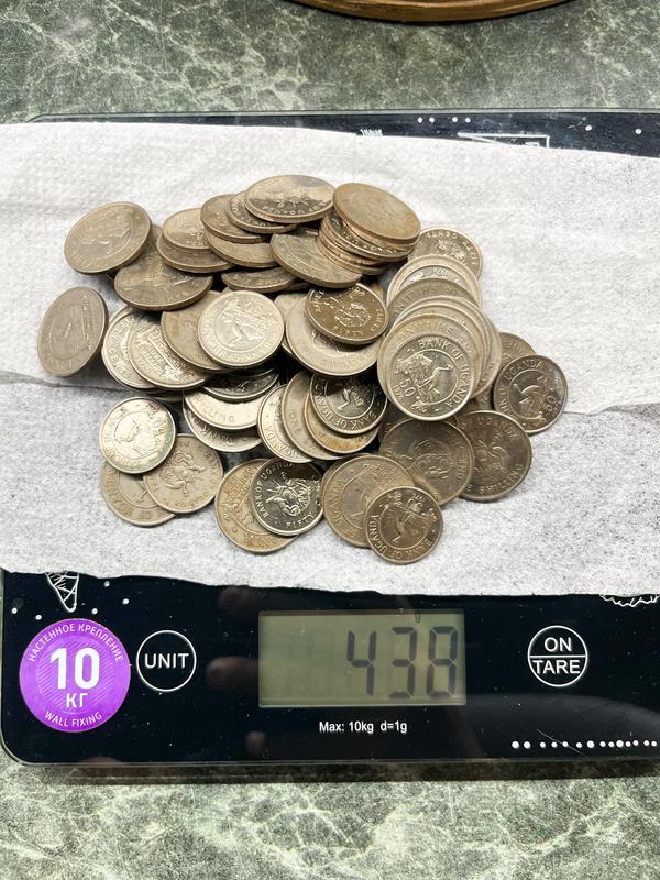 Монети Уганди, 1 шилінг та 50 центів  (85 шт.)