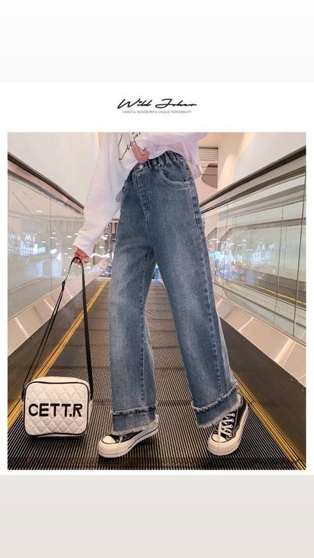 Крутые джинсы 120-170 см