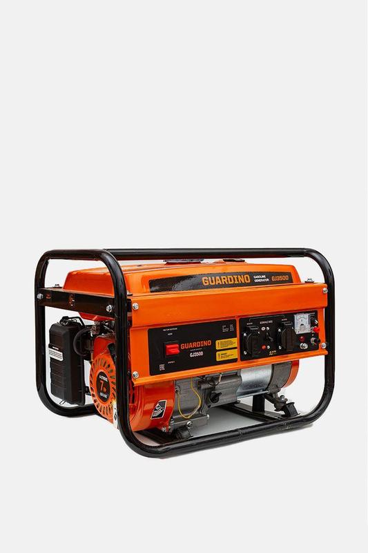 Генератор бензиновый Guardino 2,5 кВт цвет оранжево-черный GJ3500