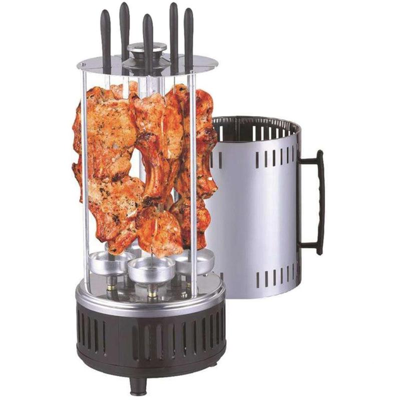 Шашлычница вертикальная электрическая Kebabs Machine на 6 шамп...