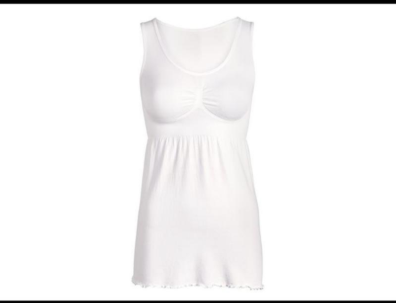 Нічна біла сорочка жіноча нічна сорочка для вагідних нічна май...