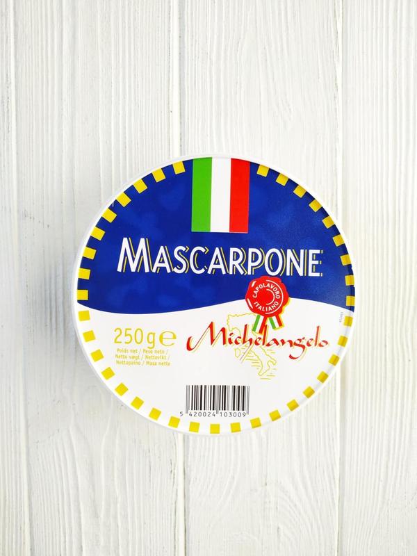 Сыр маскарпоне Mascarpone Michelangelo, 250гр (Италия): цена 75 грн ...