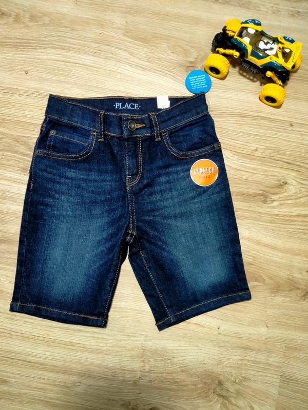 Джинсовые шорты для мальчика/ классические джинсовые шорты/ шо...