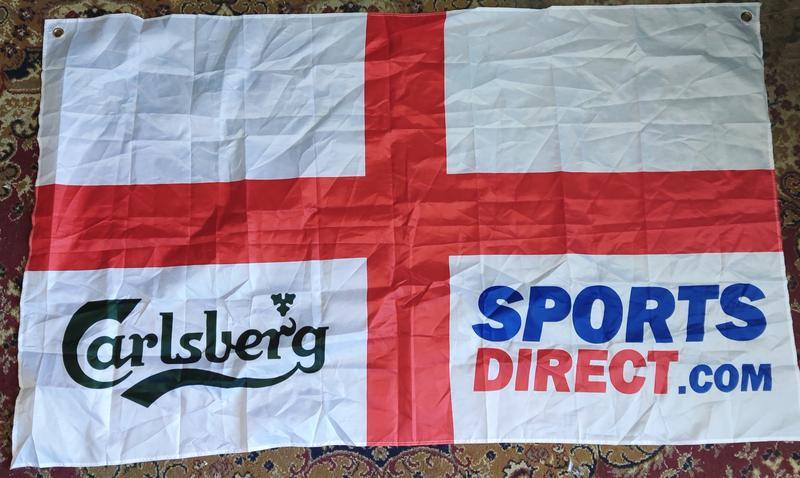 Флаг англии carlsberg