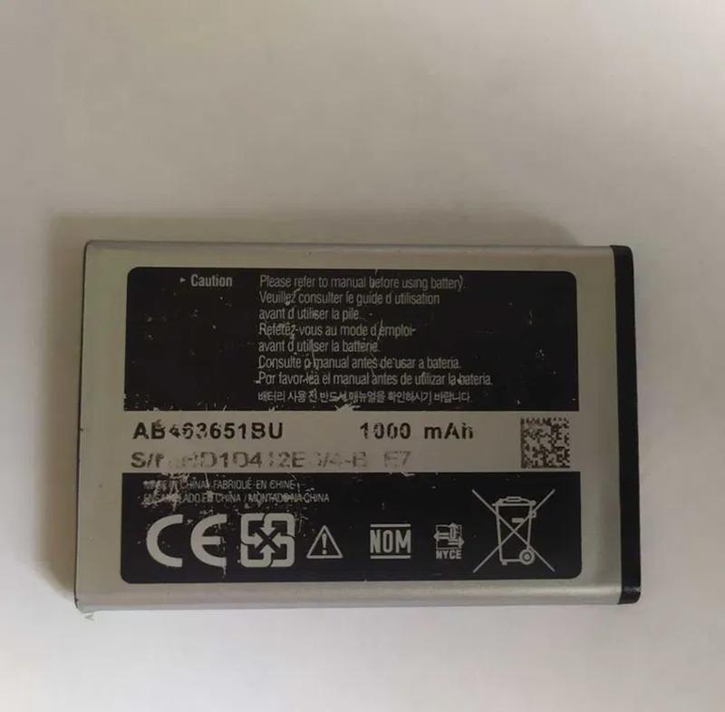 Аккумулятор Samsung AB463651BU Original 3.7V Li-ion 1000mAh 3.7Wh