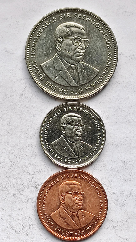 Подборка монет Маврикия