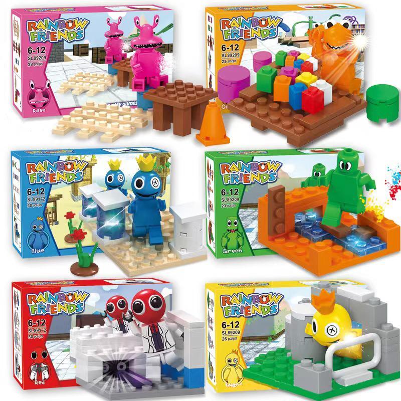 Set di 6 personaggi Rainbow Friends Roblox LEGO di seconda mano