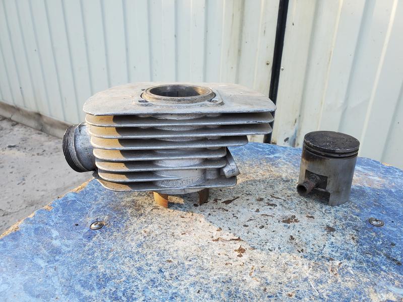 Цилиндр с поршнем цилиндр мотоцикла ИЖ Юпитер 5 2 ремонт новый...: цена ...