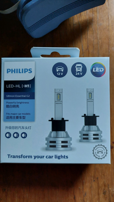 LED Philips H1 Ultinon Essential G2 6500K 19w 12-24v 11258UE2X2: цена 1930  грн - купить Автоэлектроника на ИЗИ