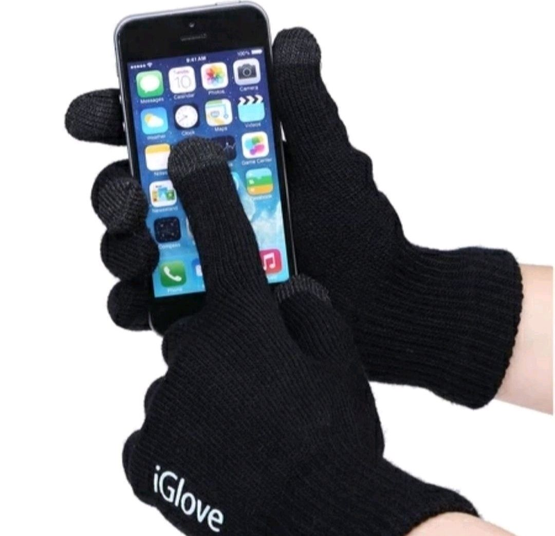 Перчатки для сенсорных телефонов экранов