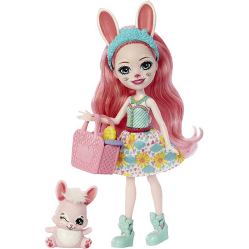 Кукла Enchantimals Друзья-малыши Кролик Бри и Твист (HLK85)