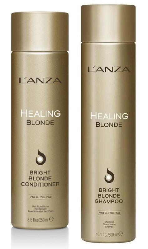 Набор l'anza для блондинок (кондиционер+шампунь сияющий блонд)