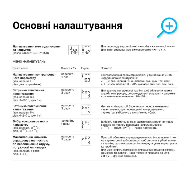 Реле перенапряжения однофазное 40а