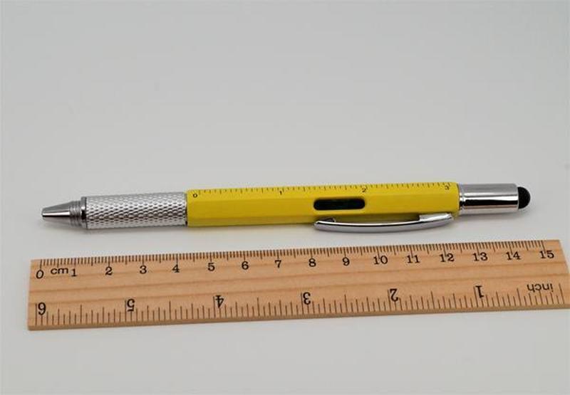 Ручка стилус/отвертка (цвет - желтый) арт. 03714