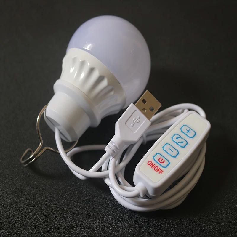 USB LED лампа светодиодная с плавной регулировкой яркости