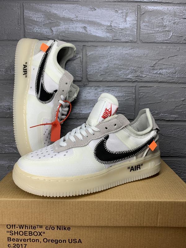 Nike one best sale force off white